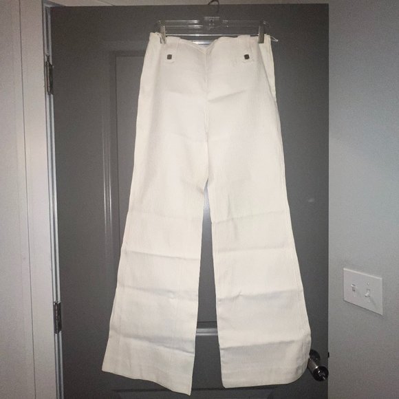 White Chanel Pants